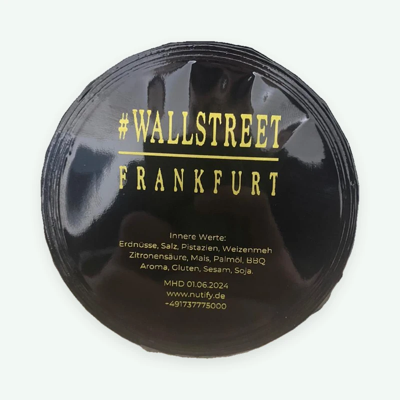 Nutify-Schale mit Logo von #Wallstreet Frankfurt