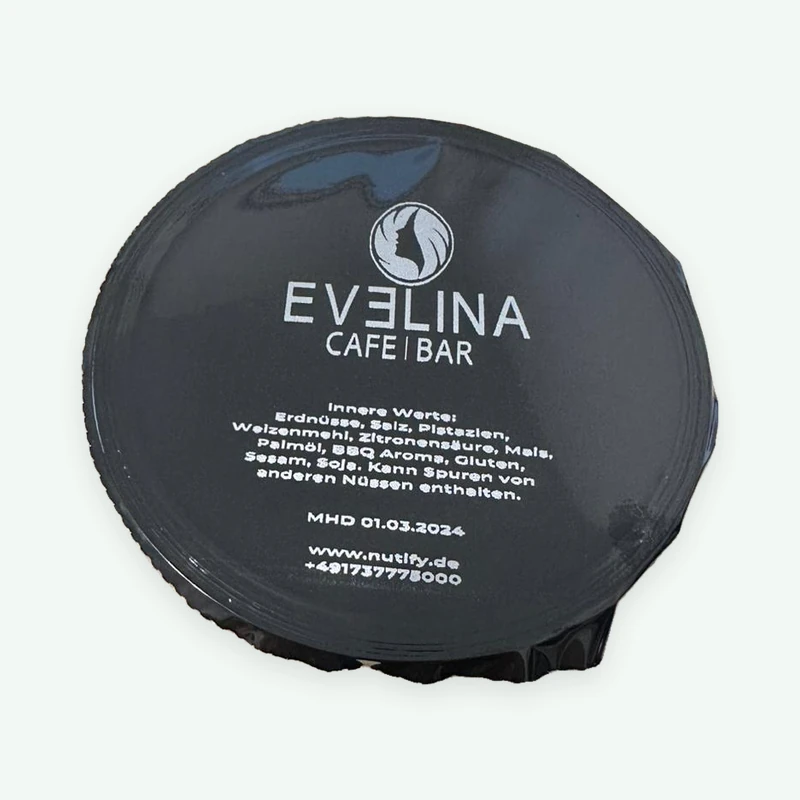 Nutify tub with the logo of Evelina Café | Bar
